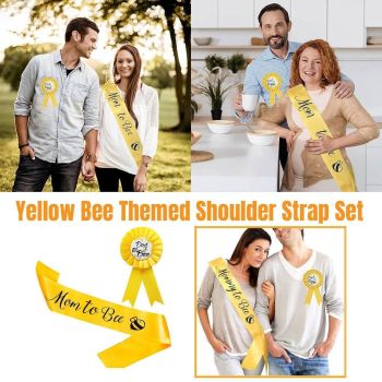 Adjustable Yellow Straps for Parents Durable Shoulder Belt for Mom and Dad