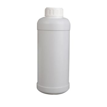 50pcs Chemical Bottle White Plastic Sample Reagent Bottles for Lab Storage - 300ml