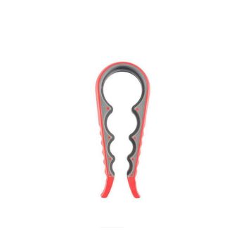 Silicone Jar Can Opener Multi-Purpose Lids Cap Arthritis Bottle Opener Easy Grip - Green