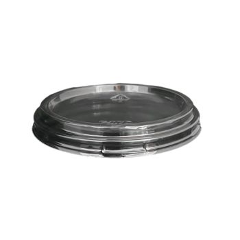 100PCS Transparent Packing Box With Cover Plastic Dessert Bowl Food Container - 8oz Bowl