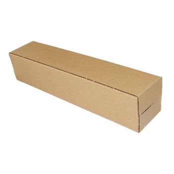 50pcs Long Strip Carton Flat Square Durable Shipping Boxes for Packaging Storage - 6.5cm x 6.5cm x 28cm
