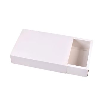 25X White Kraft Paper Drawer Jewelry Package Necklace Bracelet Gift Package box - 18.5*13.5*3-25pcs