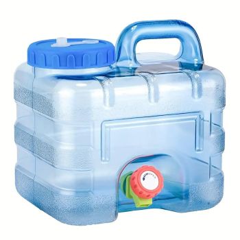 Outdoor Water Bucket Household Storage Car Water Tank Drinking Water Storage - 7.5L
