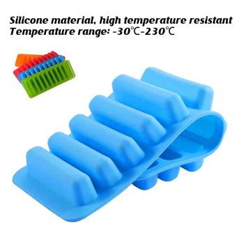 Silicone Baking Mould Finger Shaped Molds Cookie Ice Tray Chocolate Long Strips