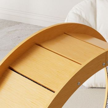 Cat Exercise Wheel Toy Furniture Running Treadmill Exerciser Scratcher Board