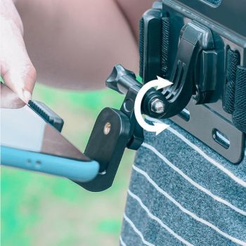 Cell Phone Chest Mount Harness Strap Holder Clip For Iphone Samsung Gopro