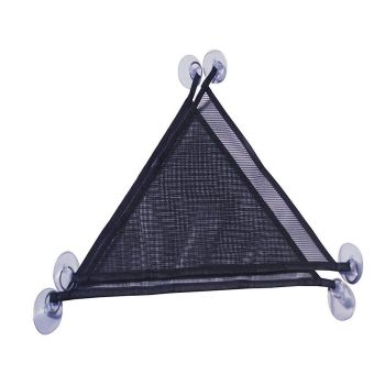 2x Reptile Hammock for Small Large Bearded Dragon Lizard Reptile Snakes Black - Small