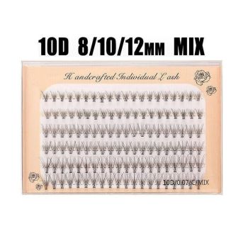 Volume Cluster Eyelash Extension Individual Russian False Mink Lashes C 10D/20D - 20D Mix