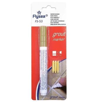 Tile Styling Pen Bathroom Floor Waterproof And Mildew Grout Marker Repair Pens - Beige