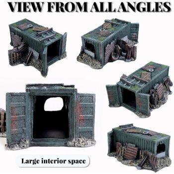 Fish Tank Aquascape Hiding Cave Shrimp Fish Shelter Aquarium Decoration House