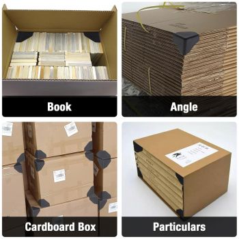 200pcs Plastic Corner Protectors Carton Anti Collision Box Edge Protection Guard