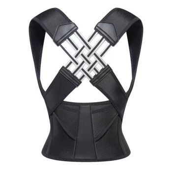 Adjustable Back Posture Corrector Support Belt for Unisex Hunchback Correction - XL