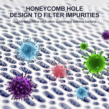 Aquarium 8D Filter Cotton Fish Tank Water Purification Sponge Material Pad