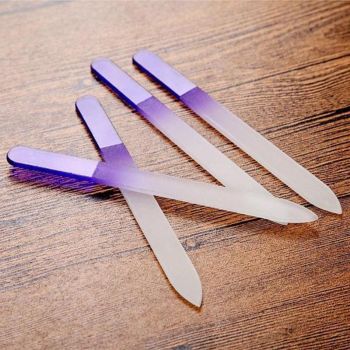 Durable Crystal Glass Nail File Buffer Art Files Manicure