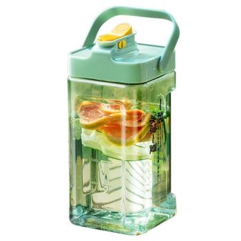 Large Capacity 3.5L Cold Water Kettle Home Use Beverage Dispenser Jug Mug - Green