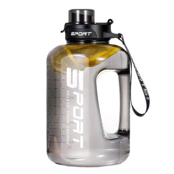 Large Capacity Water Cup Fitness Sports Water Bottle for Gym Outdoor Activities - Pink
