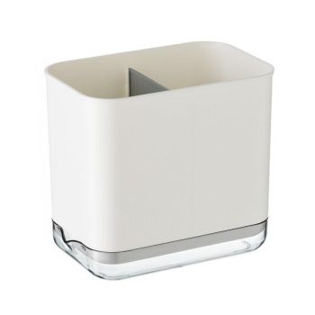 Cutlery Drainer Basket Multifunctional Storage Holder Box Spoon Drain Rack - Grey