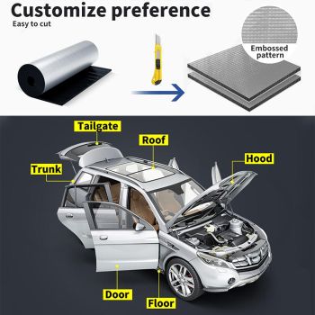 Aluminum Foil Insulation Board Fireproof Heat Resistant Roof Panel