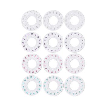 Diamond Hair Sparkle Stapler Machine Tools Kit Gems for Shirt Decor Girls - 1 hair sticking drill +12 sticking drills