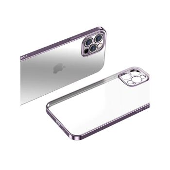 Purple For iPhone 13 12 11 Pro Max Case Thin Matte Ultra Slim Shockproof Clear Cover - iPhone 13 Pro