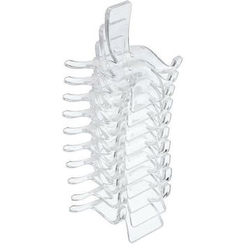 10pcs Acrylic Display Stands for Crystals Minerals Geodes Jewellery Ornament Holder - M 5.5X4.5X5cm