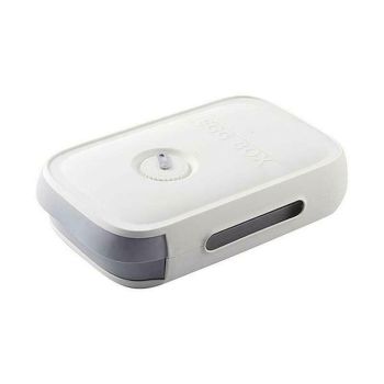 Drawer Type Eggs Tray Fruit Storage Box Kitchen Stacking Holder Food Container - White