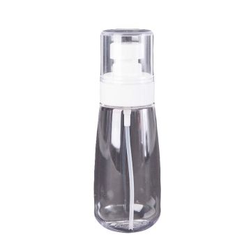 10pcs Portable Travel Emulsion Dispenser Bottle Press Pump Refillable Containers - Clear-30ml