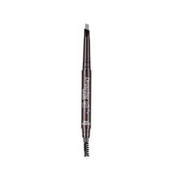 Waterproof Eyebrow Pencil Eye Brow Eyeliner Pen With Brush Makeup Cosmetic Tool - Black