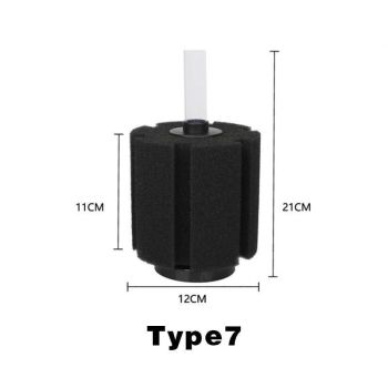 Air Sponge Filter Biological Aquarium Water Fish Tank Foam Small Medium Large - Type 5