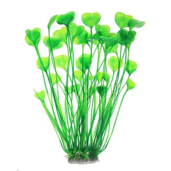 Aquarium 40cm Artificial Simulation Water Plants Fish Tank Plant Grass Decor - Green