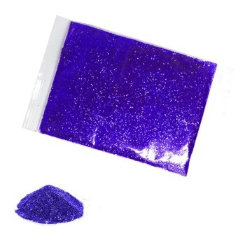 50G Fine Glitter Dust Powder Holographic Iridescent Metallic Body Nail Art Craft - Purple