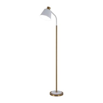Bedside Floor Lamp Modern Standing Light for Bedroom Living Room Home Lighting - Black
