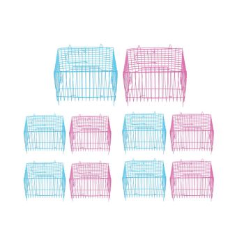 Small Bird Transport Collapsible Cage Travel Pet Carrier Portable Folding Cage - S