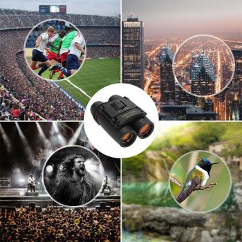 Day Night Vision Binoculars 30 X 60 Outdoor Travel Folding Telescope