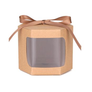 20PCS Small Gift Box Candy Storage Box Party Favor Treat Packaging Recyclable - Kraft-S