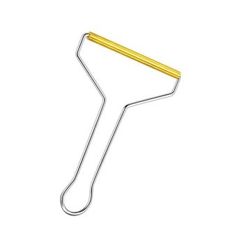 Lint Cleaner Pro Steel Manual Clothes Fluff Remover Fabric Sweater Fuzz Shaver - Silver