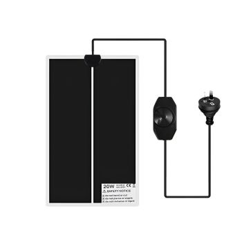 Electric Warming Pad for Reptile Habitat Support Suitable for Crab Frog Lizard Tanks - 7W