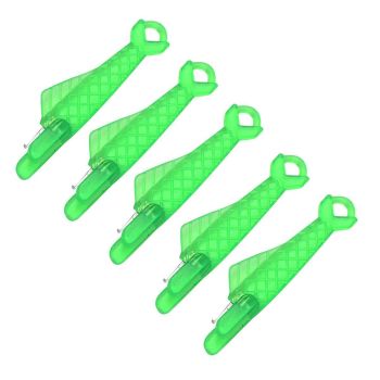 5PCS Plastic Needle Threader Tool for Sewing Machine Quick Lead Garment Sewing - Pink