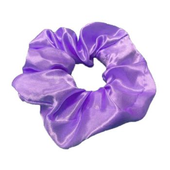 Led Shinny Hair Ties Elastic Scrunchies Women Teen Party Accessories - Purple