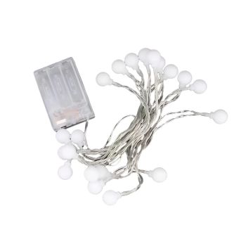 Bulb Ball Fairy String Strips Lights Home Garden Lamp Halloween Xmas Party - 3M Battery (not included)