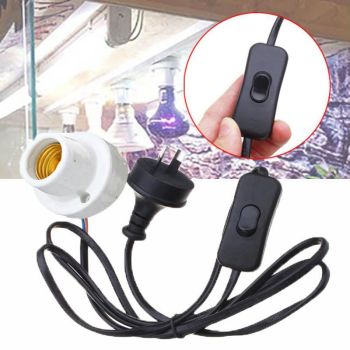 E27 300W Ceramic Heat Uv Uvb Lamp Light Holder Socket Brooder Reptile Basking Au