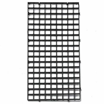 8Pcs Plastic Fish Grid Divider Durable  Holder Fish Tank Tray Egg Crate Aquarium - White