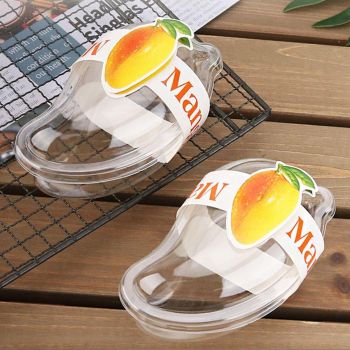 100PCS Clear Cake Boxes for Mousse Fruit Mango Layered Desserts Ice Cream Pastry