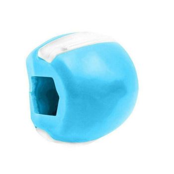 Anti-Age Toning Neck Facial Toner Jaw Exerciser Fitness Face Muscle Jawzrsize - Blue