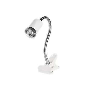 E27 Reptile Heat Lamp UVA UVB Turtle Lizard Heating Light with Clip - 25W Bulb + Black Holder