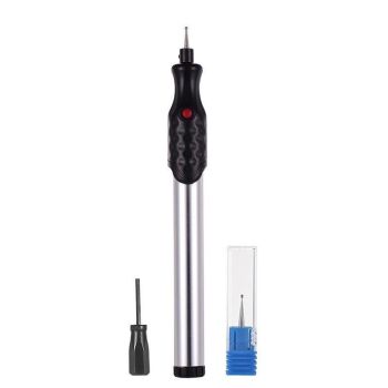 Tool Ceramic Metal Wood Engraving Pen Glass Electric Micro Engraver Diamond - Blue
