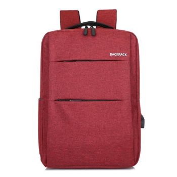 Waterproof Laptop Backpack Bag for Men Women School Travel Business Use - Grey 2 Zipper