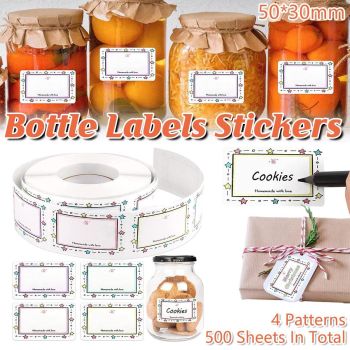 Colour Border Name Label Category Tag Sticker Adhesive Office Organization