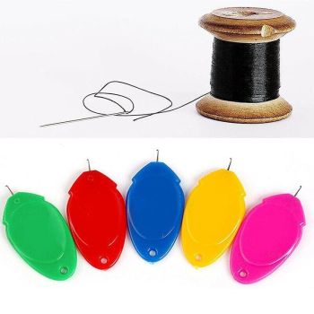 10PCS Colourful Needle Threaders for Hand Sewing Embroidery DIY Thread Insertion Tool