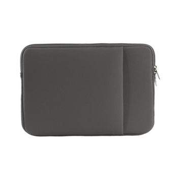 Grey Laptop Macbook Notebook Sleeve Bag Travel Carry Case Cover For 11 13 14 15 Inch Lap Top - 15Inch